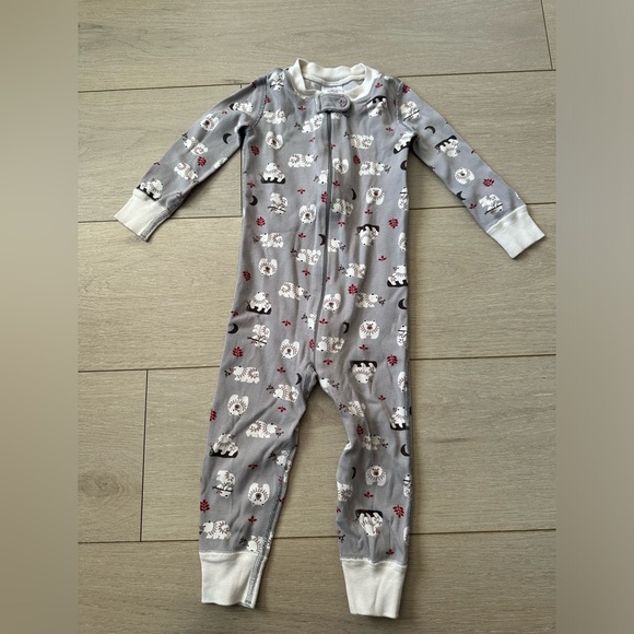 Hanna Andersson Other - Hanna Andersson Organic Polar Bear Christmas Pajamas Size 80 18-24Mths
